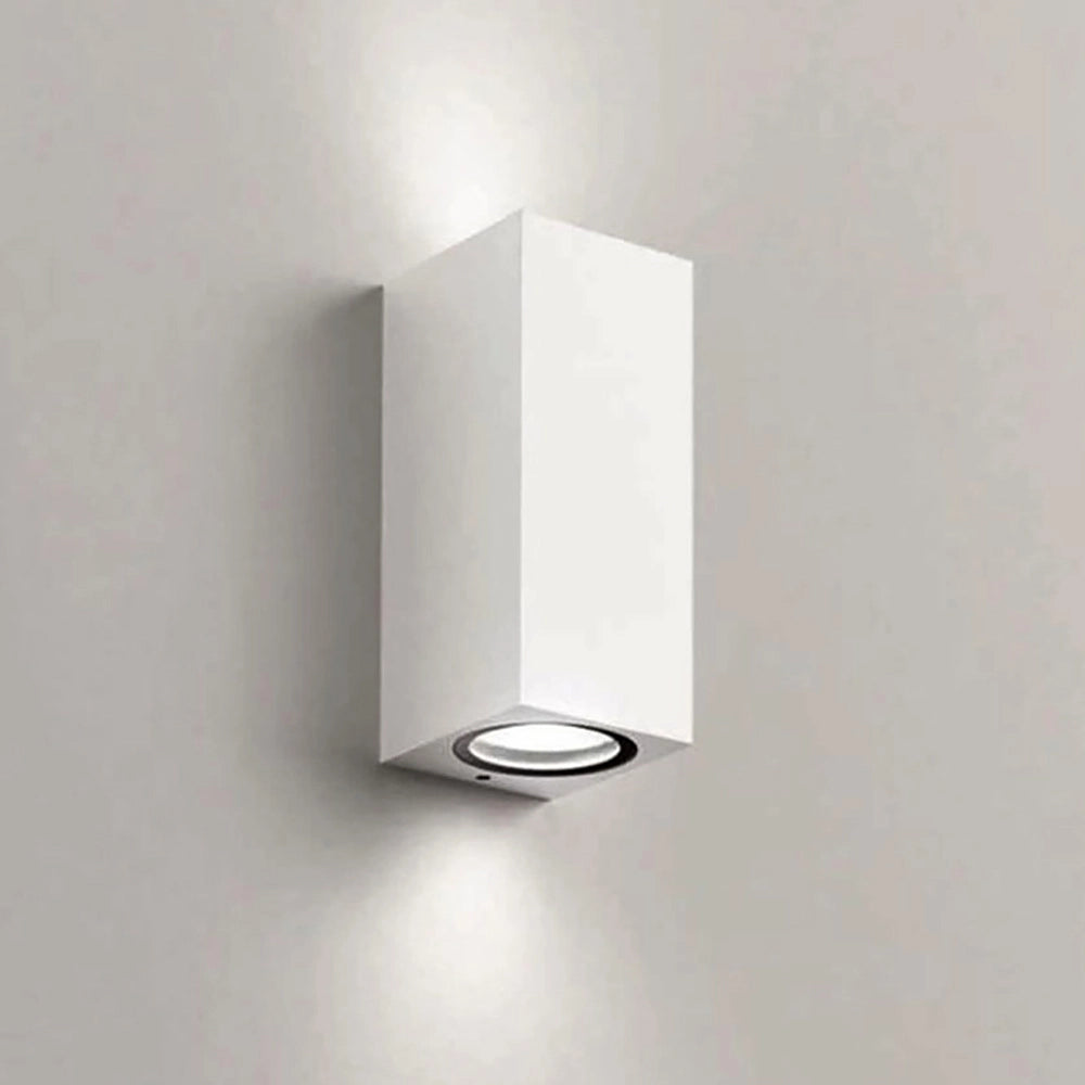 APPLIQUE LED ATTACCO 2 X GU10 DOPPIA EMISSIONE IP65 PER ESTERNI E INTERNI - ILLUMINAZIONE DA PARETE PER CASA NEGOZI E LOCALI