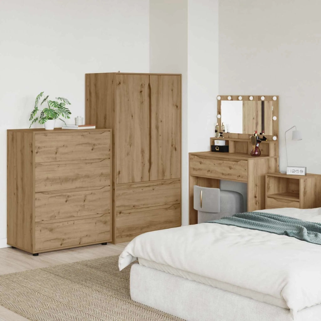 Armadi di Stoccaggio Rovere artigianale 80 x 48 x 105 cm 3406234