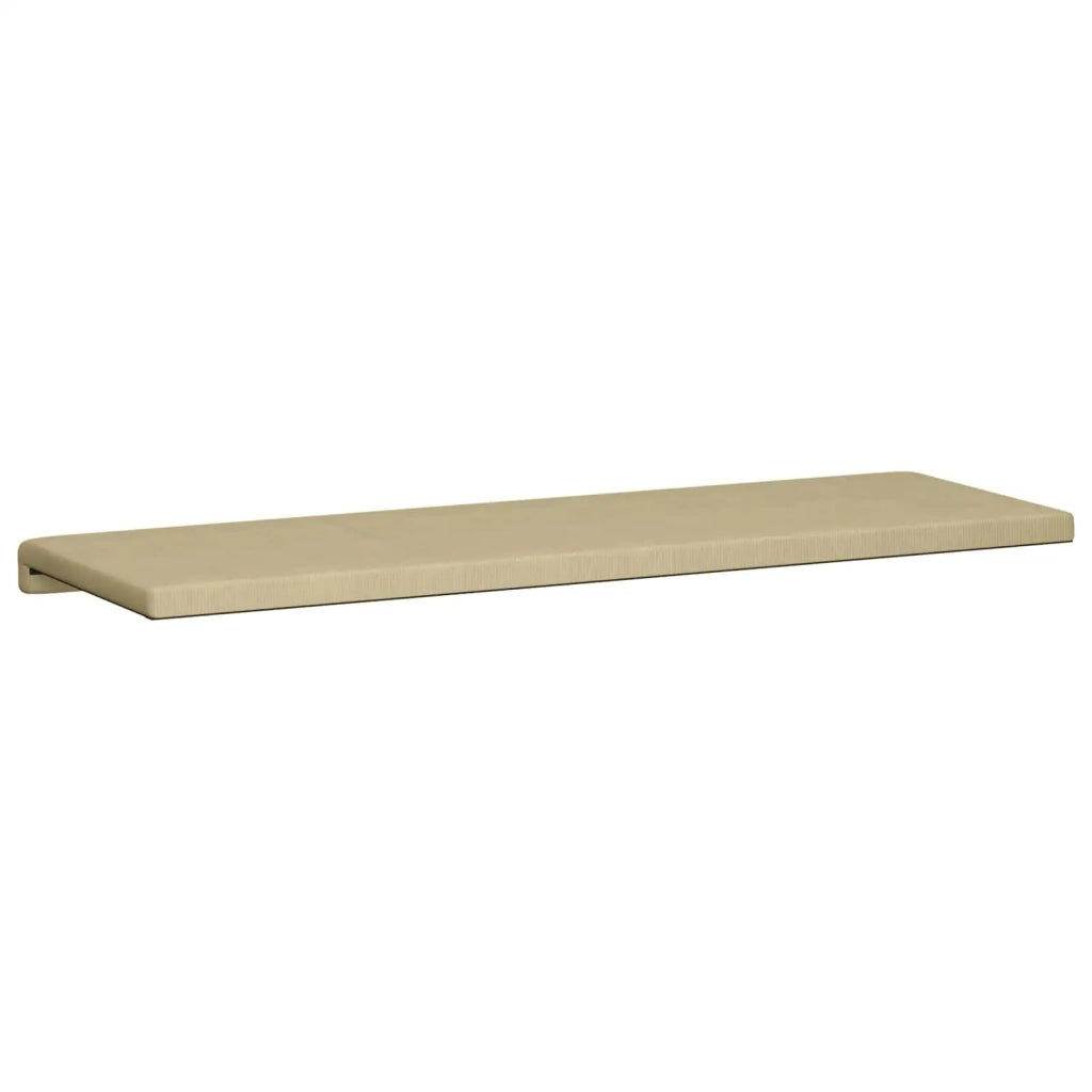 Cuscino per panchina corduroy Grigio Verde Profondità 35 cm 42043370