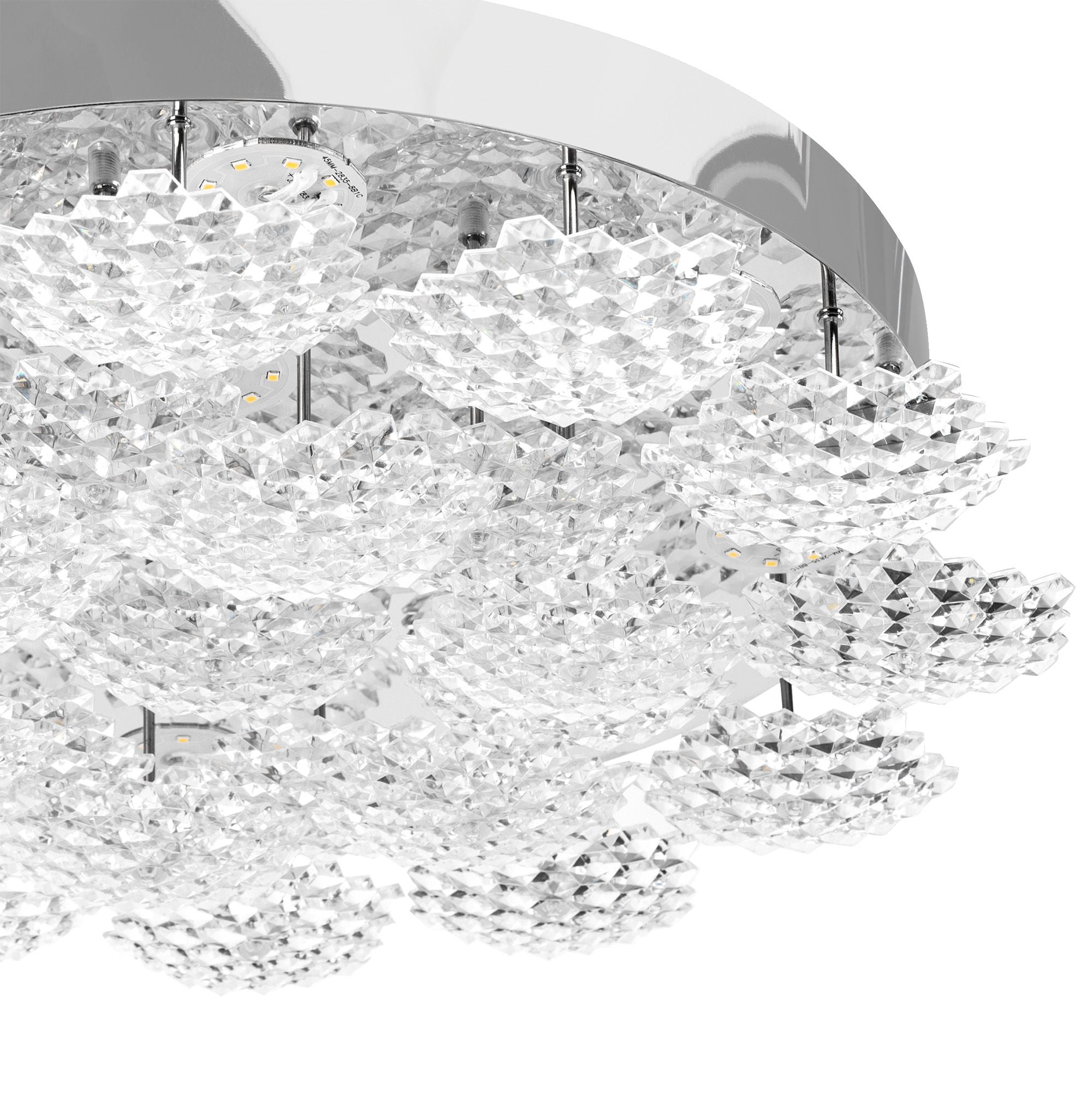 Lampada Da Soffitto Led Ms014-c Chrome
