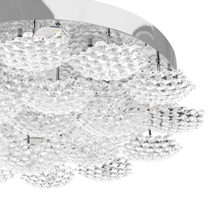 Lampada Da Soffitto Led Ms014-c Chrome