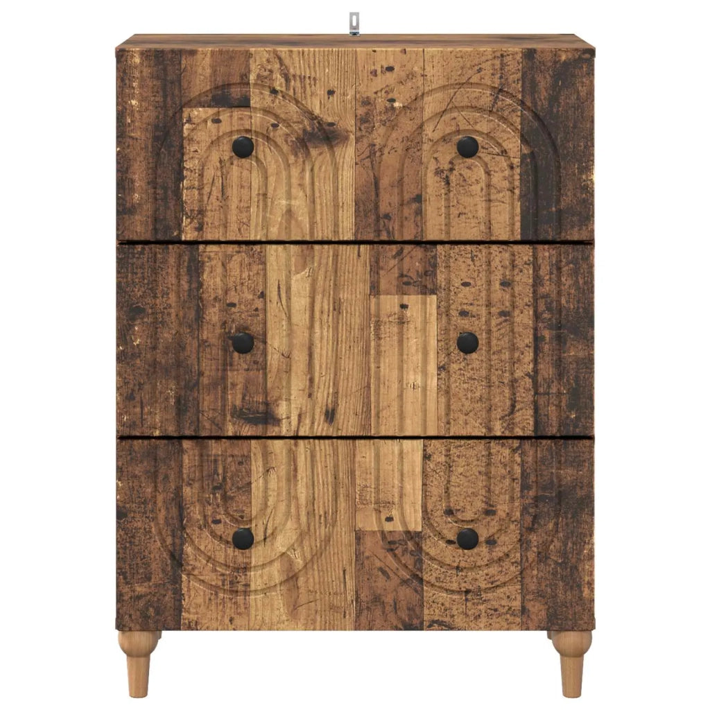 Mobile con Cassetti Legno antico 66 x 34,5 x 90 cm 894153