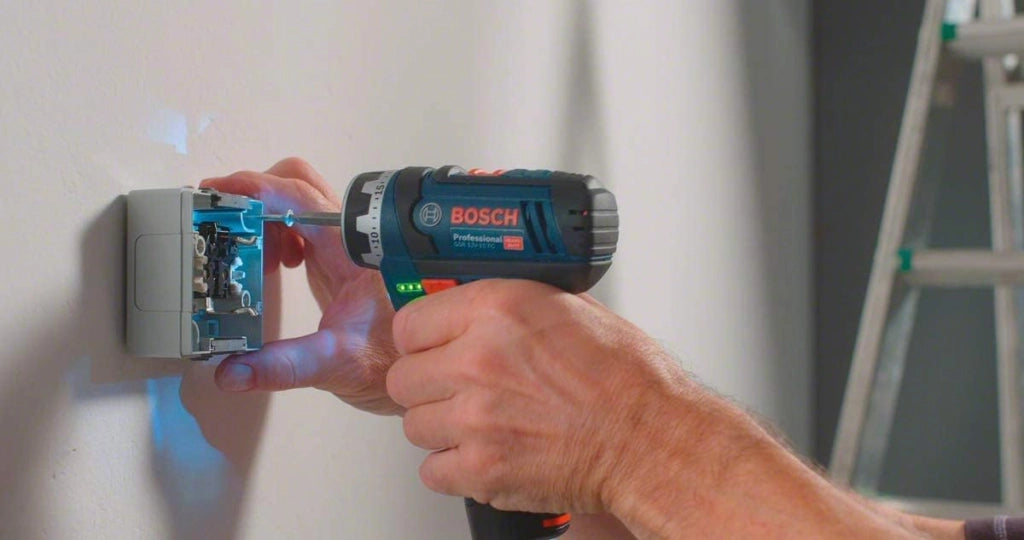 Bosch Professional Gsr 12V-15 Fc Flexiclick System 12V System Trapano-Avvitatore a Batteria, con 1X Accessorio, Mandrino Autoserrante Gfa 12-B, Batteria e Caricabatteria Non Incluse, in L-Boxx