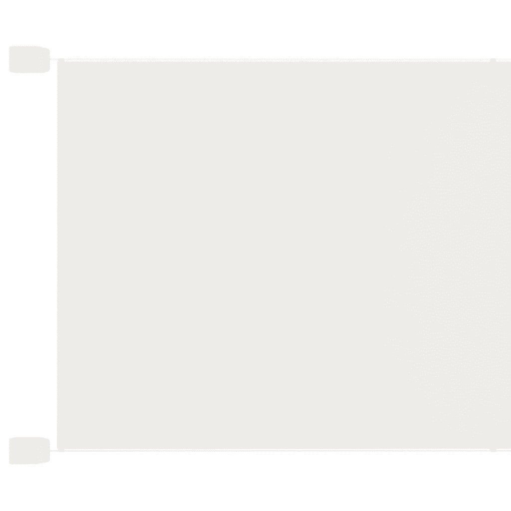 Paravento Verticale Bianco 140x270 cm Tessuto Oxford 148164