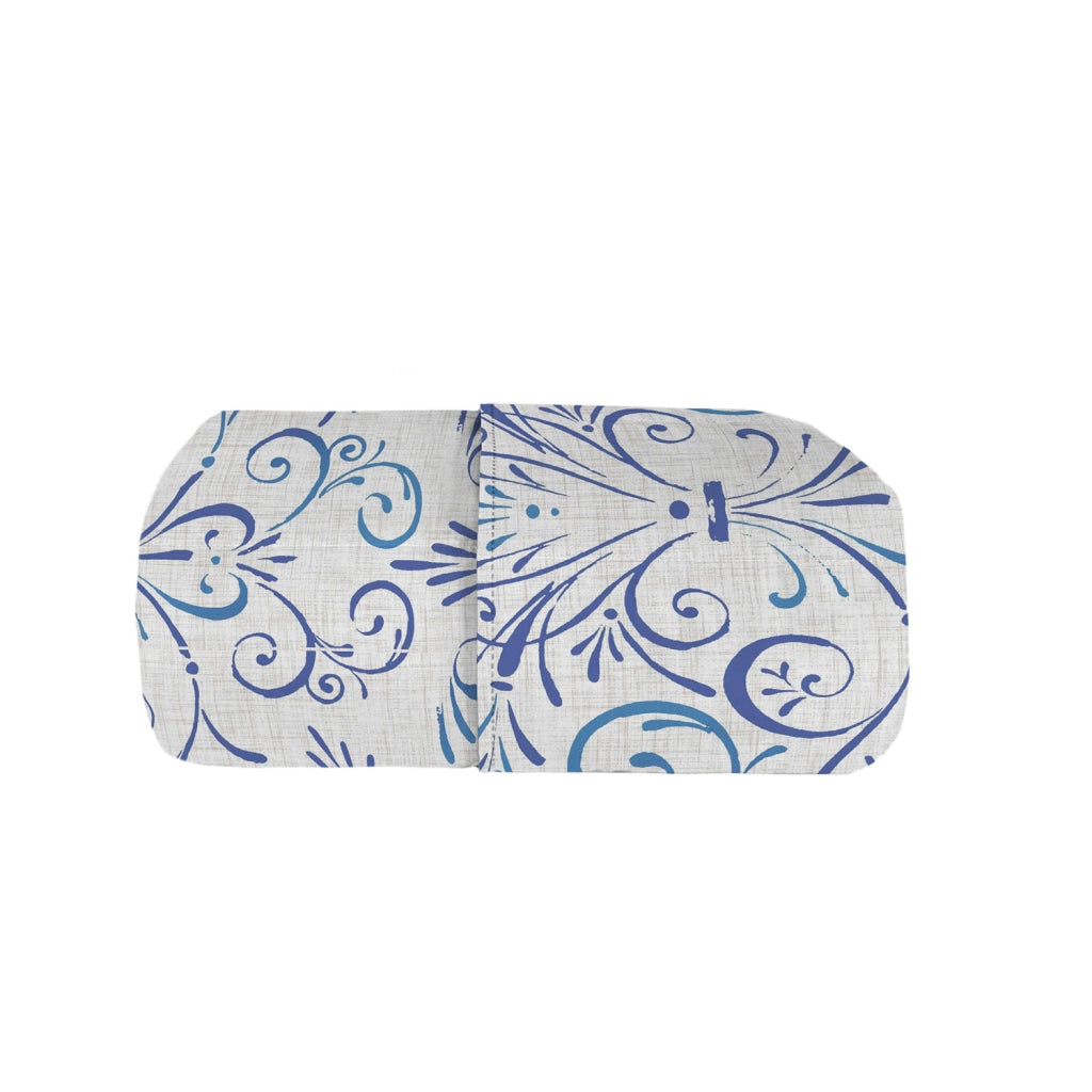 Trapuntino Double Face Estivo Matrimoniale in Microfibra 100 gr con Stampa Ornato Tex Basic
