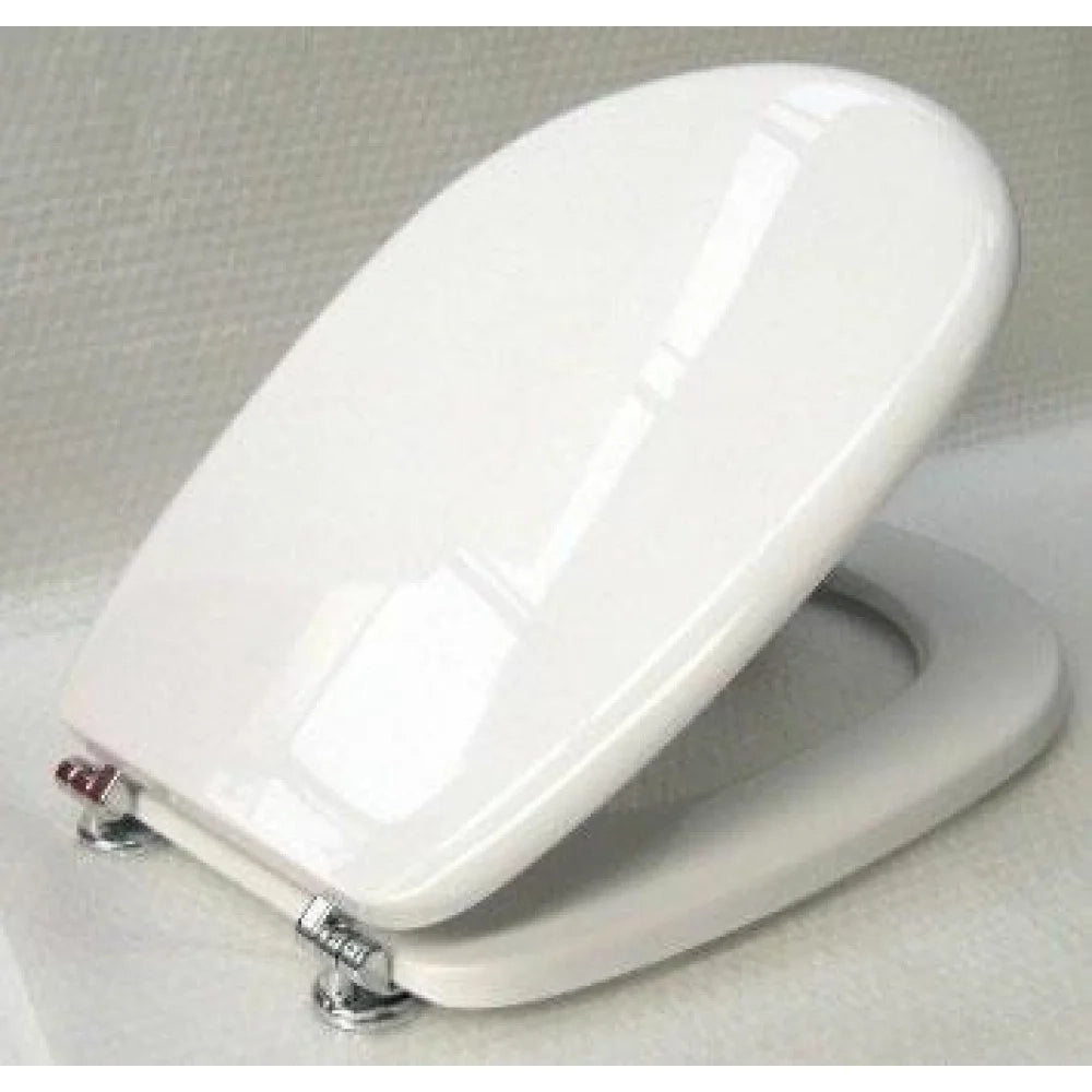 Coprivaso con cerniere cromate b ianco b07v4273cf