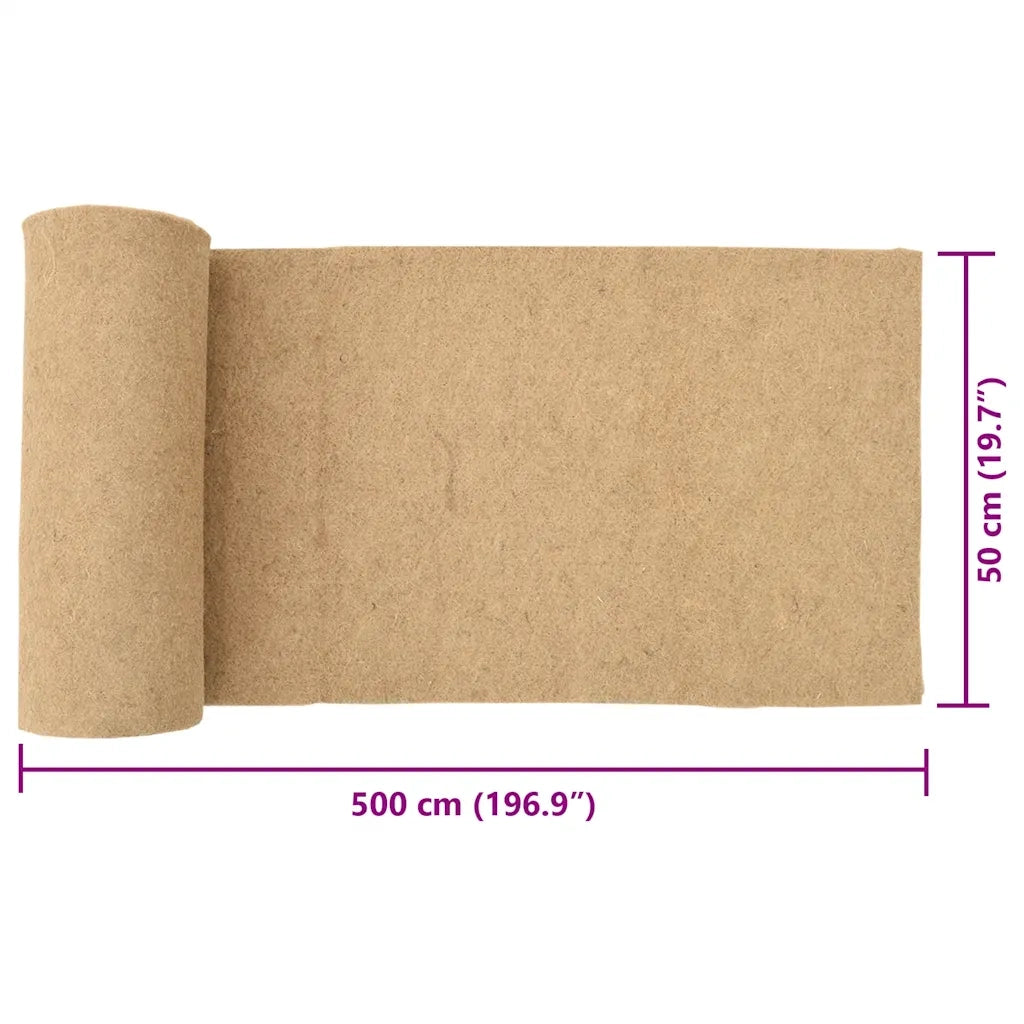 Tappetino in Canapa per Roditori 0,5x5 m 5 mm CFW1049074