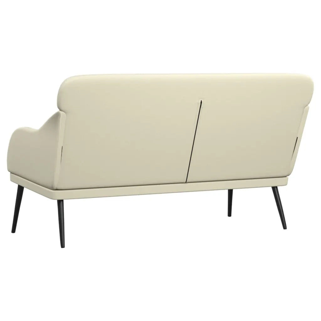 Panca Crema 110x76x80 cm in Similpelle CFW6117704