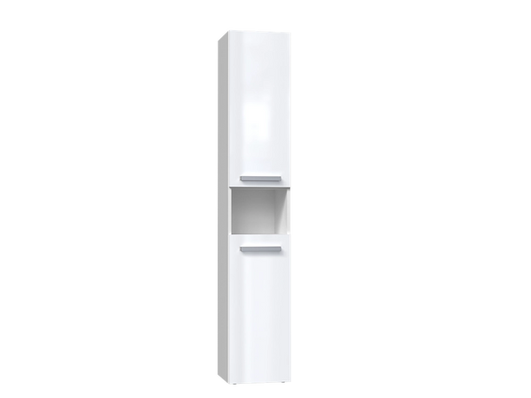 Colonna bagno NEL e bianco lucido