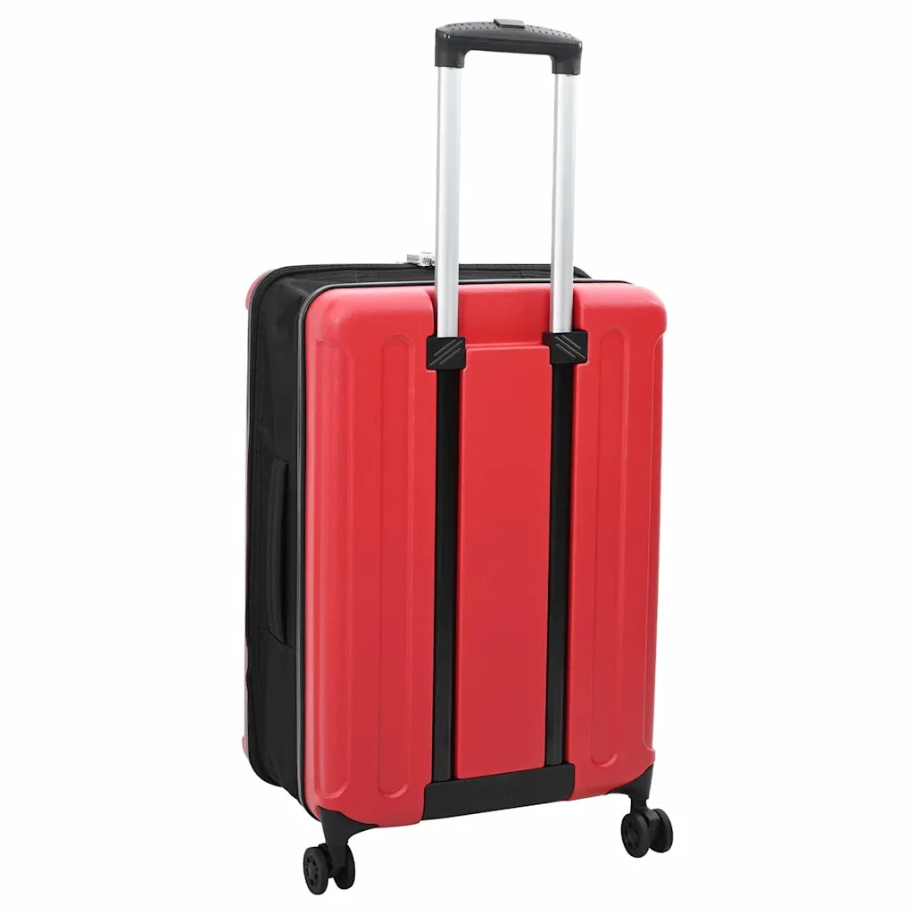 Valigia con blocco Rosso 43 x 27 x 66 cm Plastica ABS CFW4957142