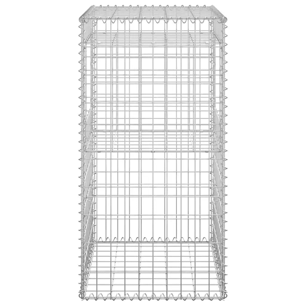 Cesti a Gabbione a Torre 2 pz 50x50x100 cm in Ferro 151269
