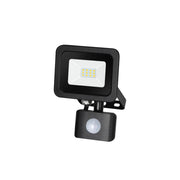 Alcapower Proiettore LED 10W 850lm 4000K IP65 con sensore di movimento PIR integrato, luce naturale, IK10, compatto e ad alta efficienza energetica