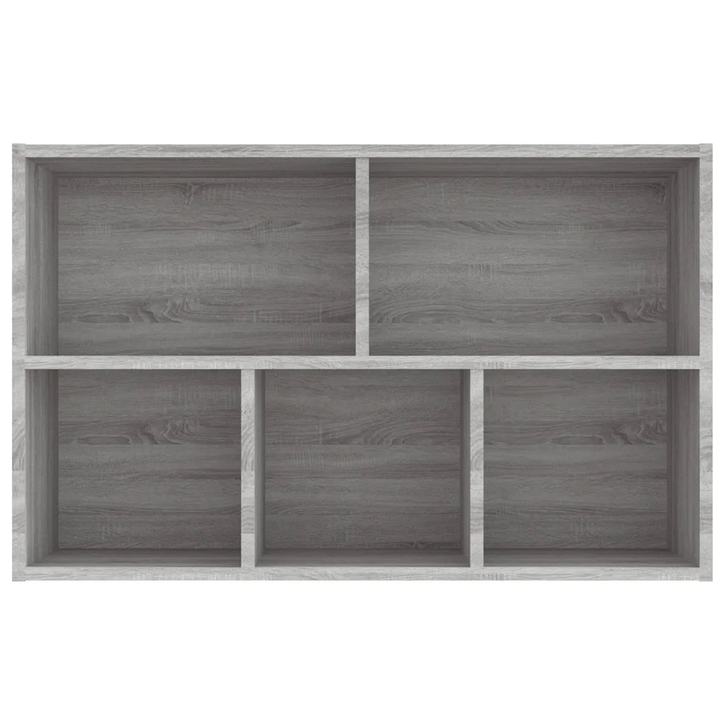 Libreria/Credenza Grigio Sonoma 50x25x80 cm Legno Multistrato 826612