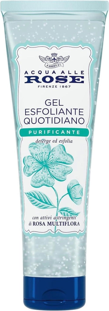ACQUA ALLE ROSE GEL ESFOLIANTE QUOTIDIANO PURIFICANTE PER PELLI NORMALI E MISTE 150 ML