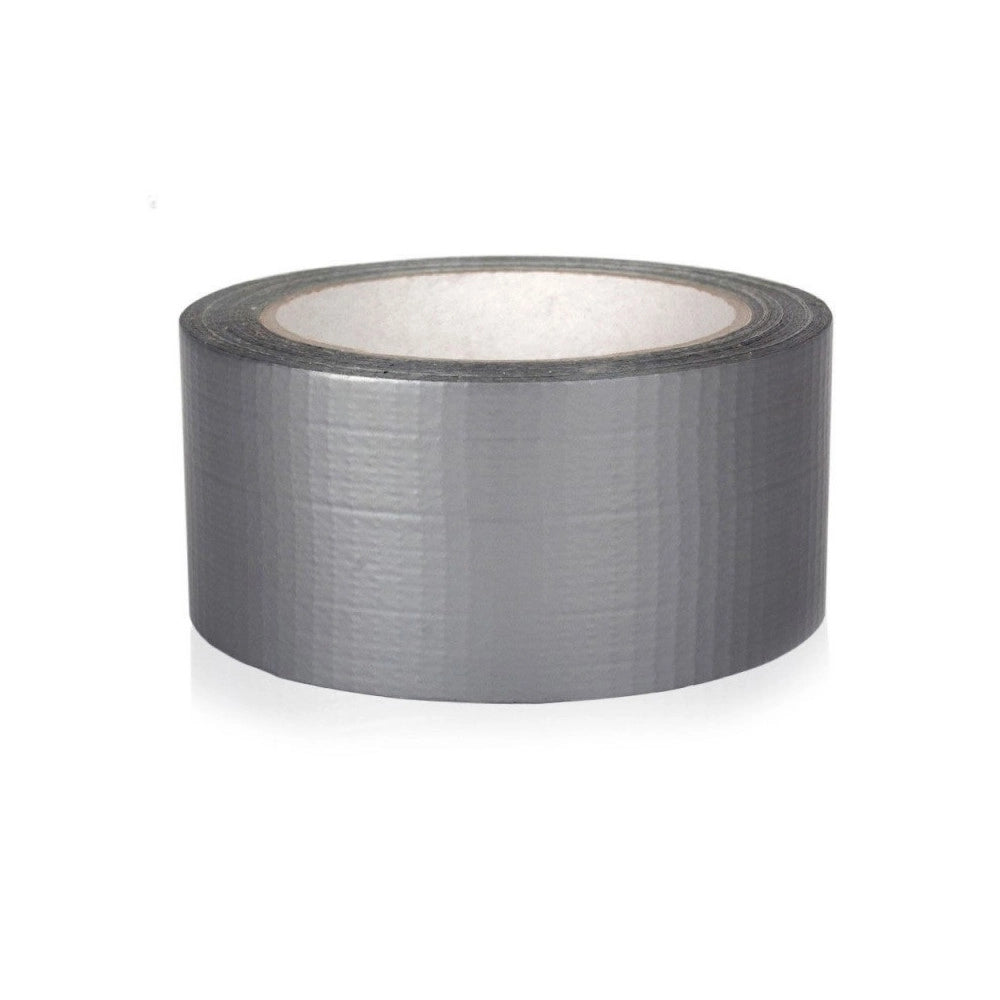 Trade Shop - Nastro Americano Grigio Telato Resistente 50mm X 25mt Extraforte Impermeabile Sigilla Ripara Imballa -