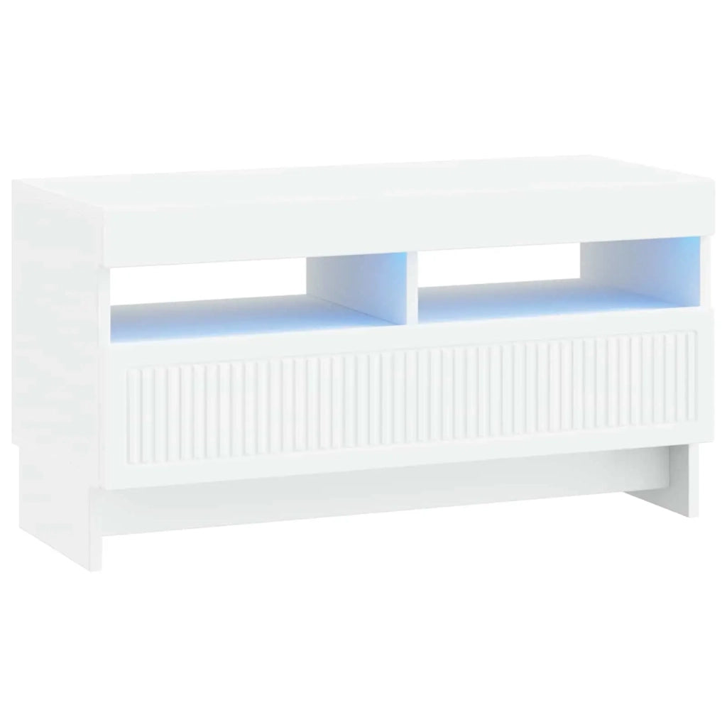 Mobile TV LED ALKMAAR 81 x 35 x 43 cm Bianco 896115
