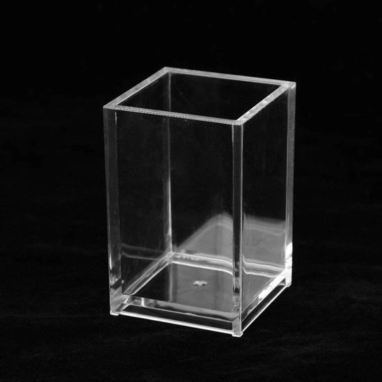 Oggetto di Organizzazione per Pennelli per Trucco - Materiale Acrilico Durevole - Translucido - Facile da Pulire - Leggero - Ideale per Pennelli per Trucco - Organizzatore per Trucco