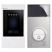 Kit video vivavoce connesso classe 300eos bianco linea 3000 bticino 363925