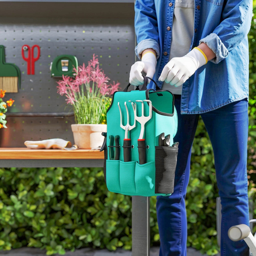 Set Giardinaggio ¨C Zephmum ¨C 9 Pezzi Alluminio con Tijeras de Podar