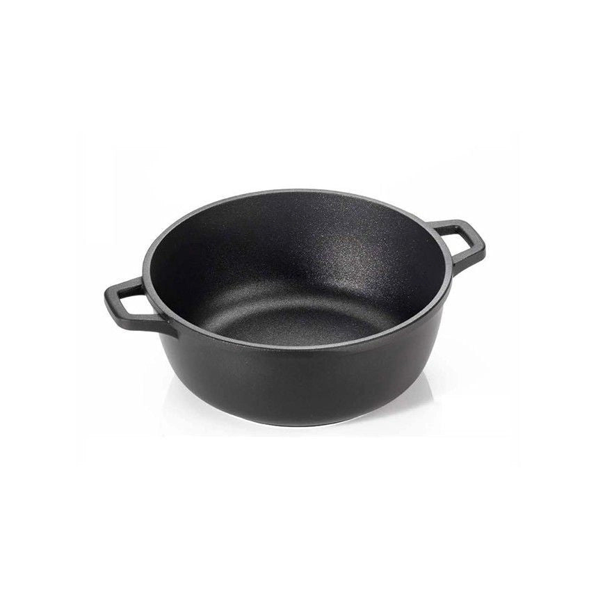Casseruola con 2 manici cm.22 Linea Nera