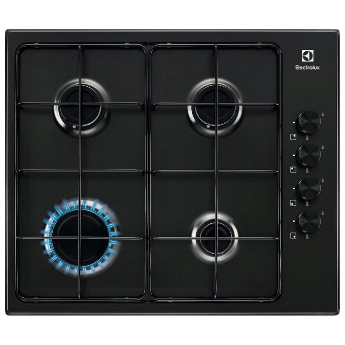 Electrolux KGS6404B Piano cottura a gas Serie 300 Slim side control 60cm