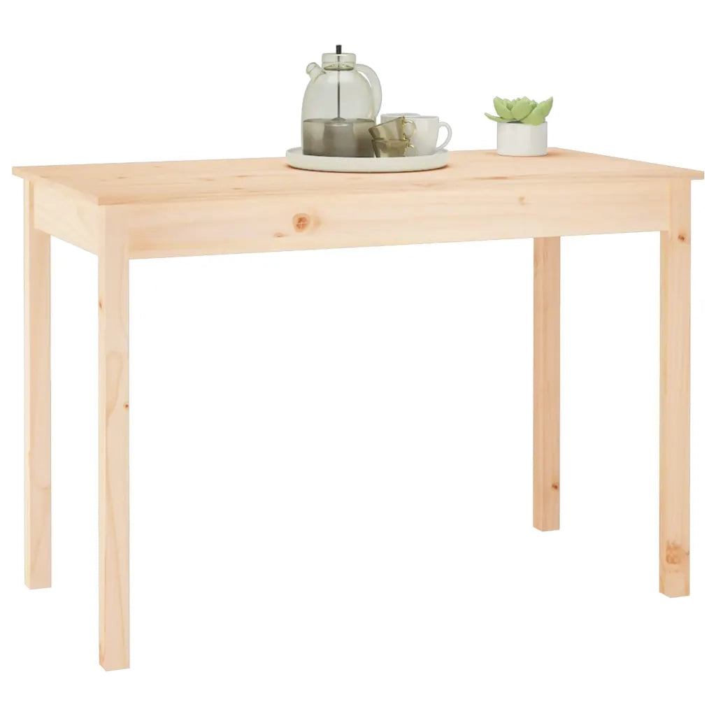 Tavolo da Pranzo | Tavolo da cucina 110x55x75 cm in Legno Massello di Pino