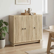 Credenza Rovere Sonoma 89 x 34,5 x 80 cm Legno ingegnerizzato 893957
