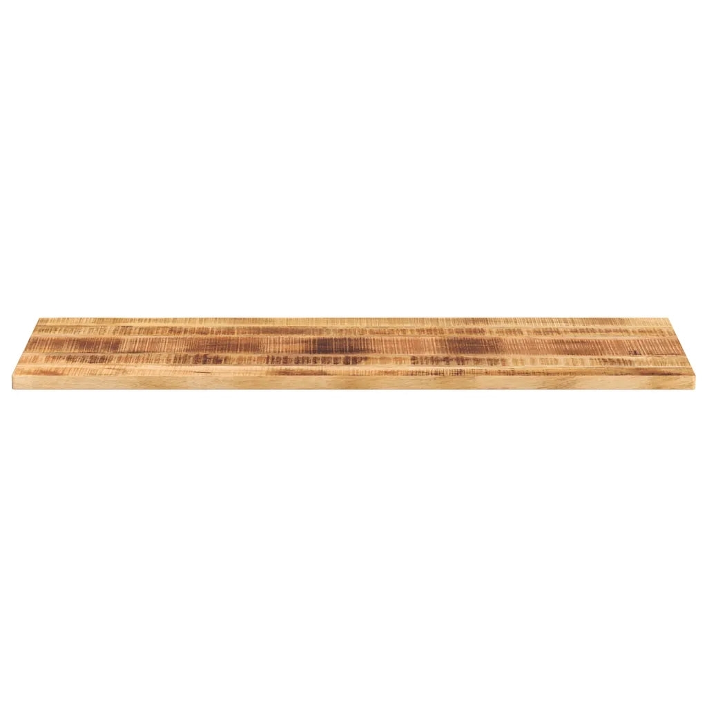 Piano per Tavolo | Superficie Tavolo | Piano Scrivania 140x50x3,8 cm Rettangolare Legno Mango Grezzo