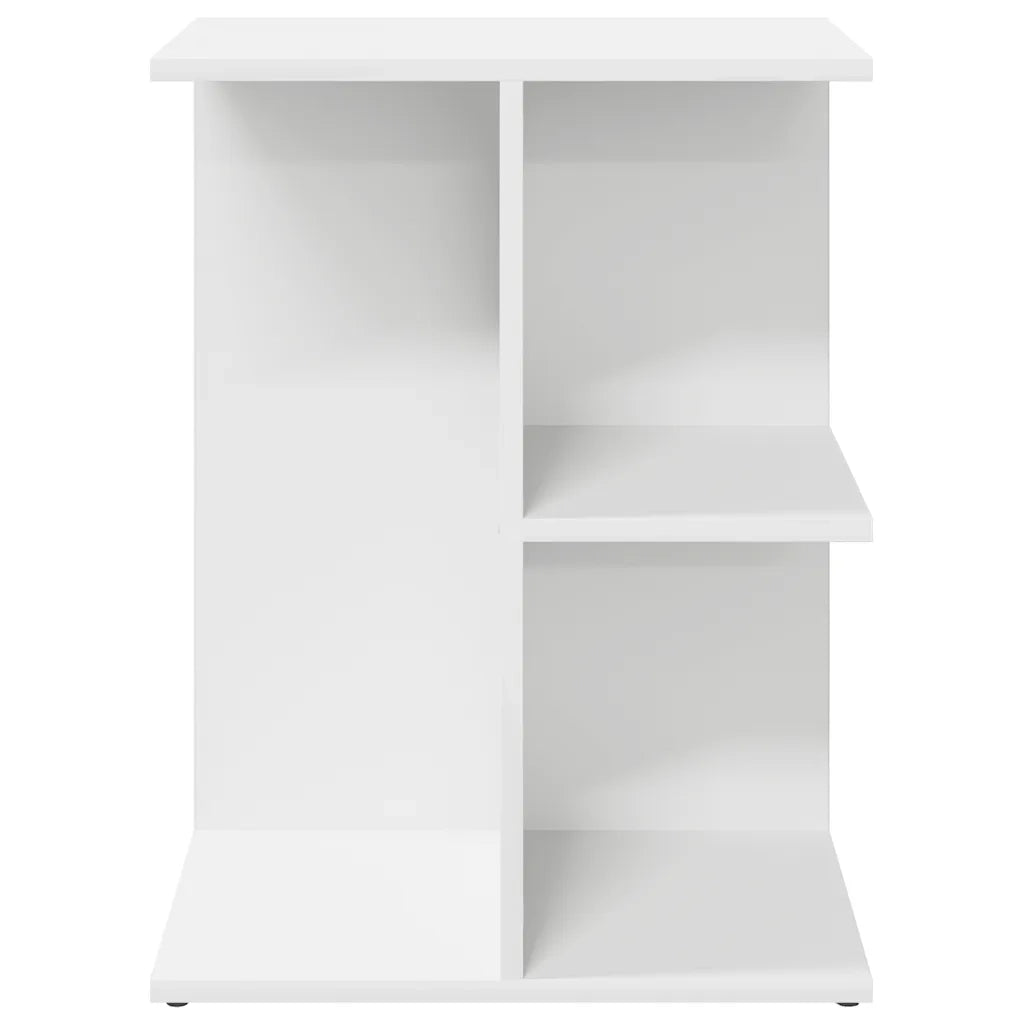 vidaXL Comodini 2 pz Bianchi 46,5x29x61 cm in Legno Multistrato