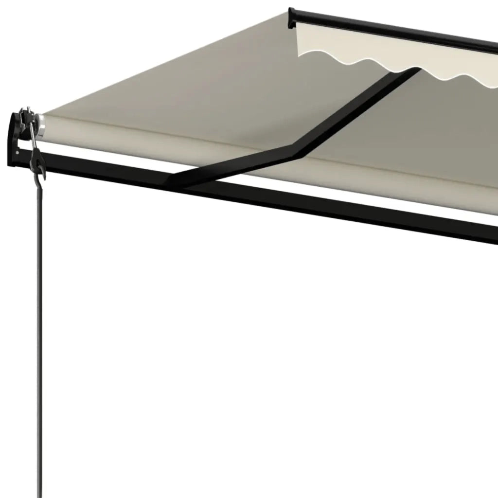 Tenda da Sole Retrattile Automatica 450x300 cm Crema 3069127