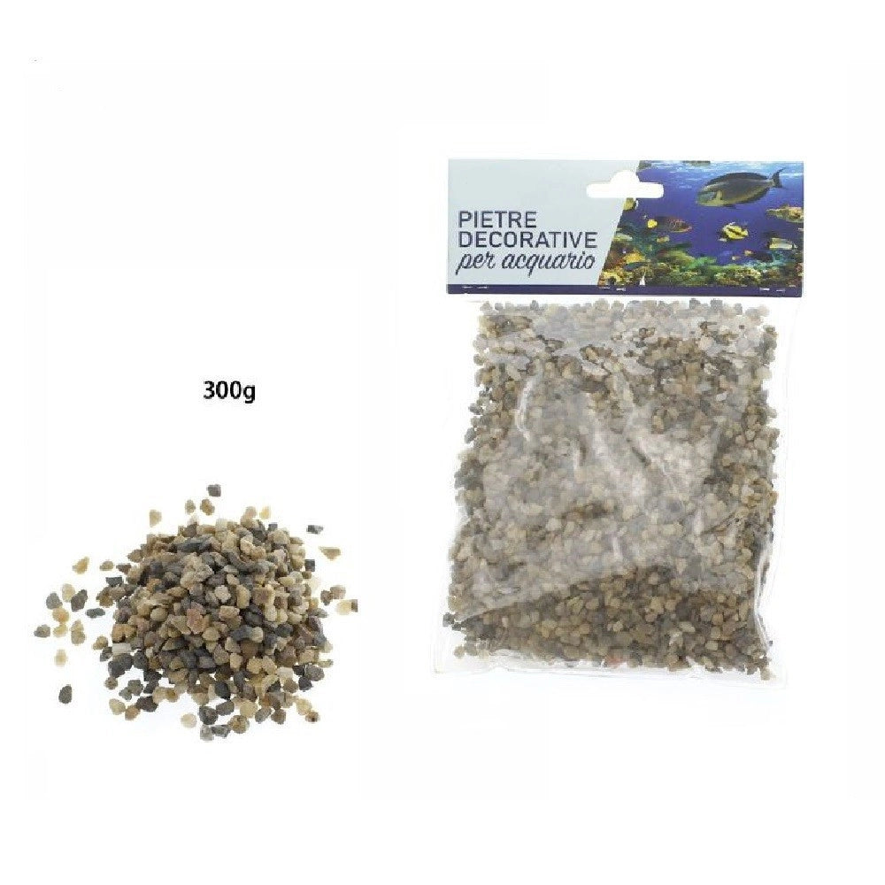Trade Shop - Pietre Ciottoli Sassi Ghiaia Decorativa Acquario 300gr Decorazione Decoro 70257 -