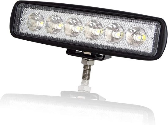 Lampada LED da 18W per Bar per Veicoli da Camion SUV 4x4 Offroad Illuminazione 12V 24V Impermeabile