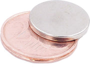 Set di 10 magneti a disco N52 classe strettissima - magneti neodymium extra potenti - magneti per bacheche, lavagne, foto, frigoriferi - dischi magnetici miniatura