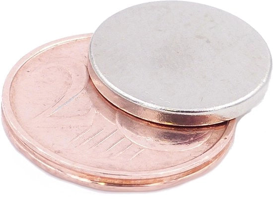 Set di 10 magneti a disco N52 classe strettissima - magneti neodymium extra potenti - magneti per bacheche, lavagne, foto, frigoriferi - dischi magnetici miniatura