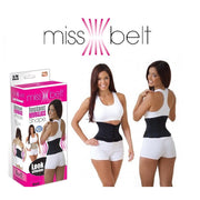 Trade Shop - Miss Belt Cintura Regolabile Dimagrante Corsetto Body Shaper Girovita Trimmer -