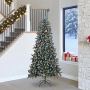 Albero di Natale artificiale con 300 LED Verde 240 cm 3395911