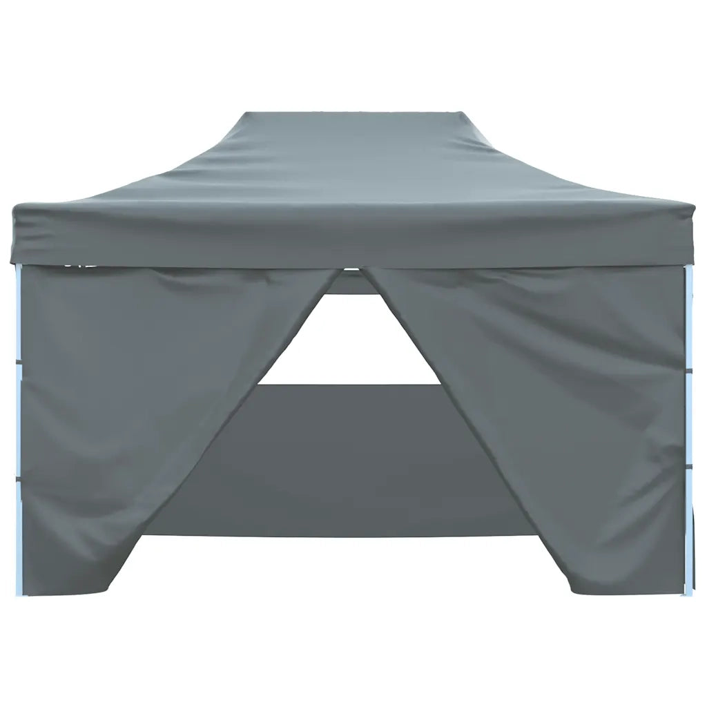 Tenda Pieghevole Pop-Up 4 Pareti Laterali 3x4,5 m Antracite cod mxl 46588