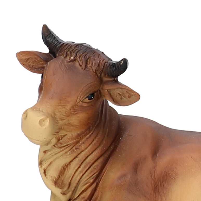 Natività resina set 11pz verde e rosso cm xh20