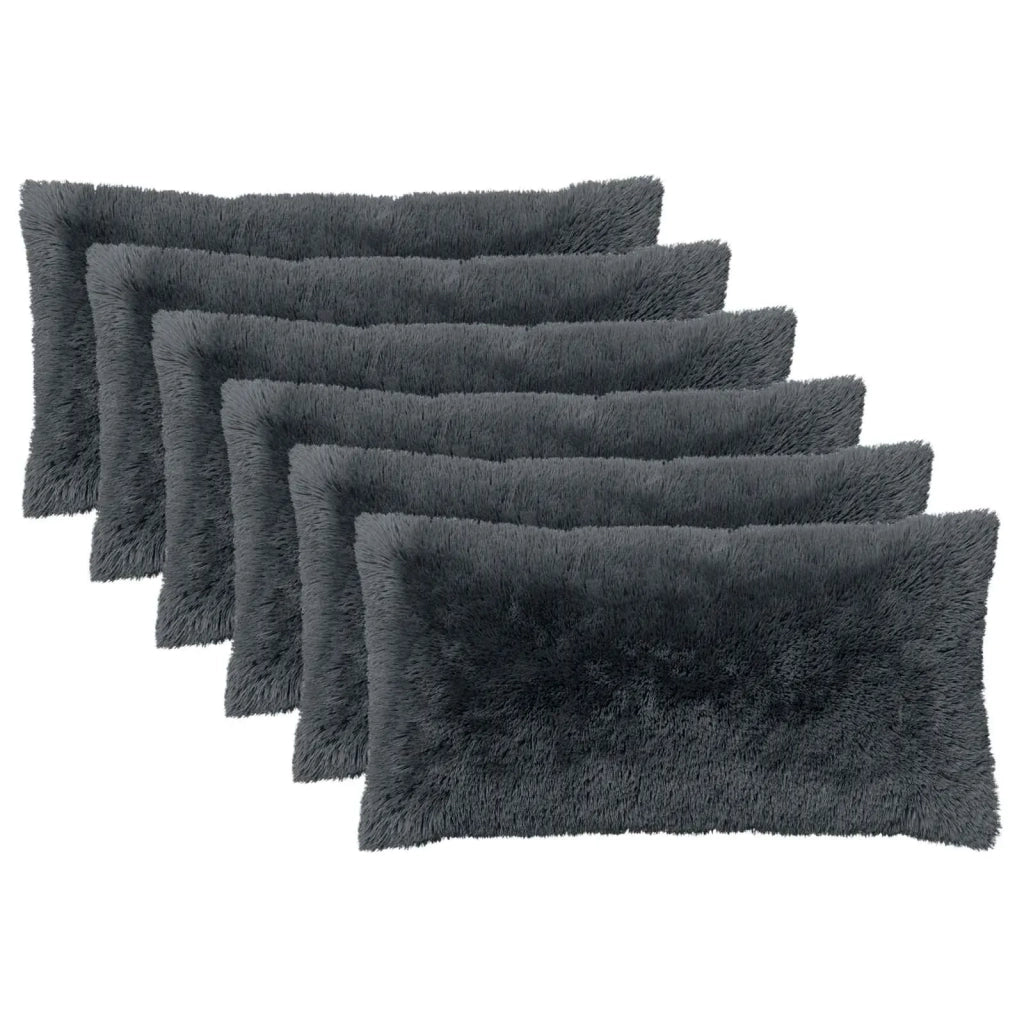 Cuscino con cuscino HEERLEN 2 pz Antracite Fleece PV 925505