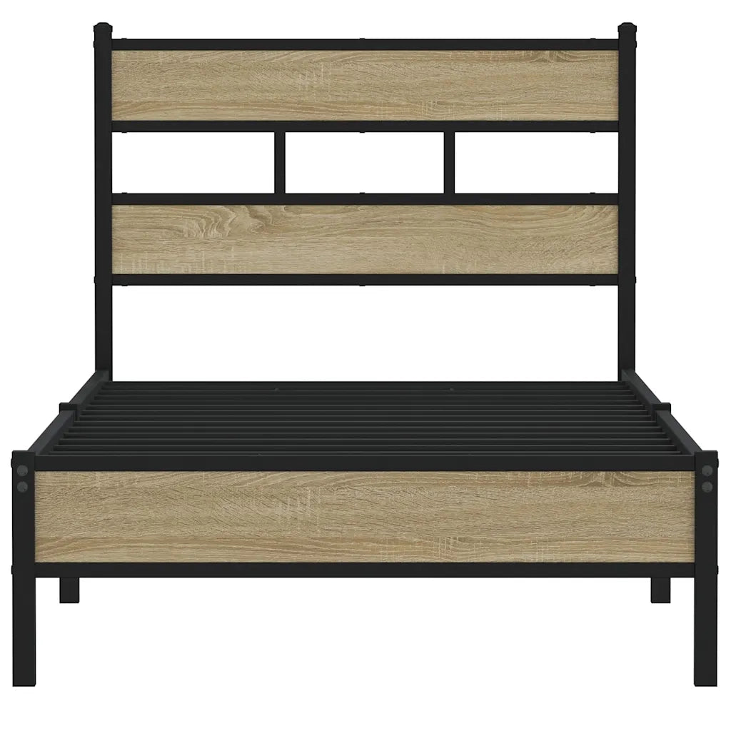 Giroletto senza Materasso Rovere Sonoma 107x200cm in Truciolato 4017250