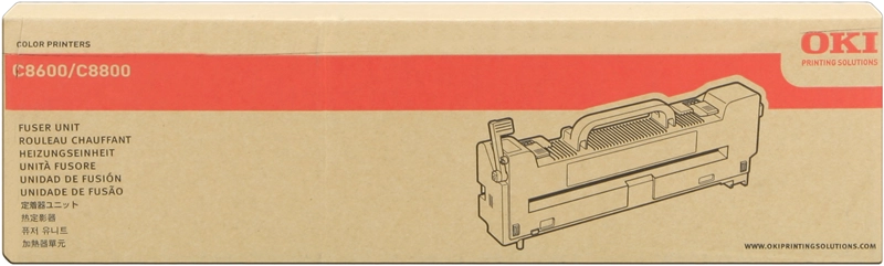 ORIGINAL OKI fusore 43529405 C8600/8800 ~100000 Seiten 220 V