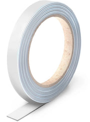 Striscia adesiva magnetica autoadesiva in acciaio in lamina come base di adesione per magneti Larghezza 12 mm Lunghezza 5 m Striscia magnetica Facile da tagliare a misura per magneti