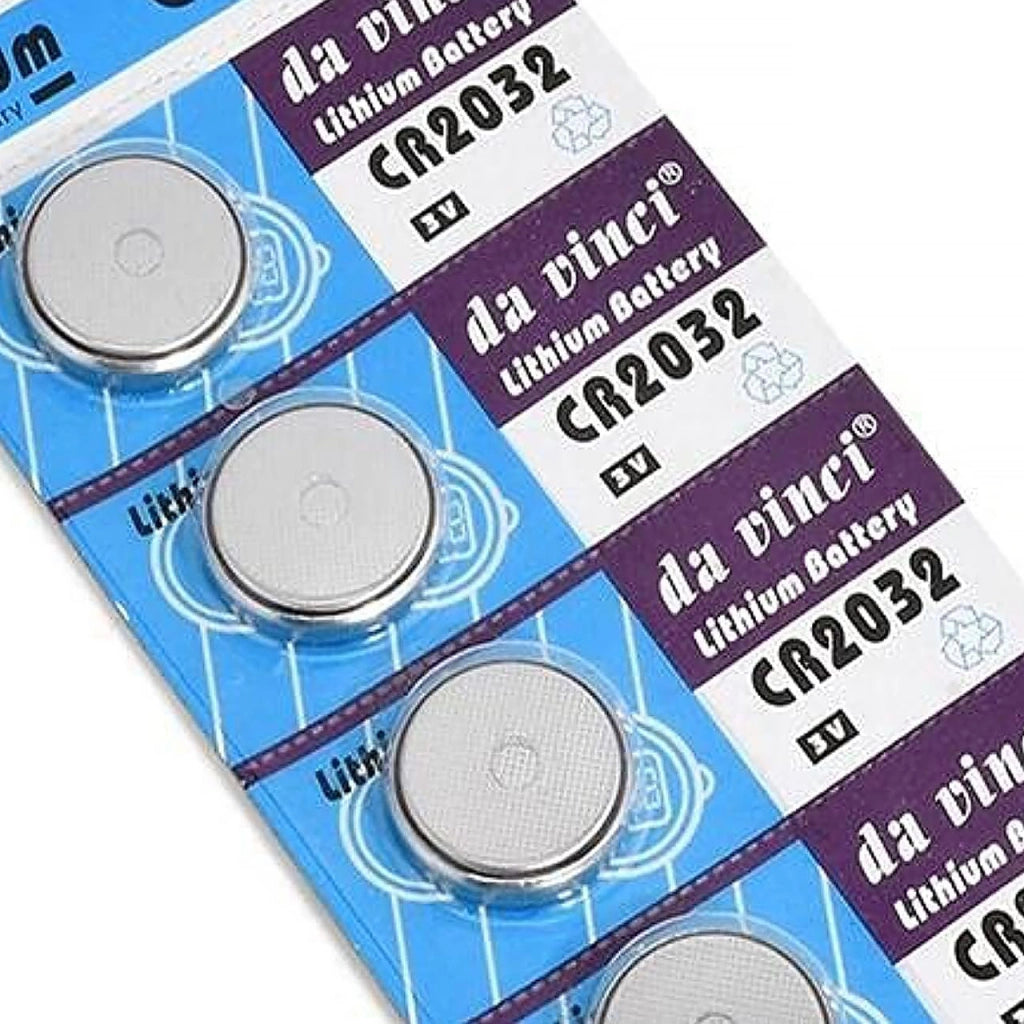 Batterie al Litio CR2032 Rosfix – Alta Qualità e Lunga Durata | 3V, Ø20x3,2 mm