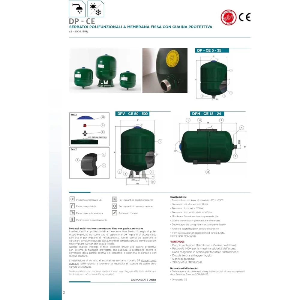 Dp-5 3/4 10 bar elbi a2c2l11 elb i a2c2l11