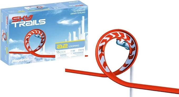 SKY TRAILS | Looping | Gioco di costruzione per percorsi spettacolari e azione | Costruisci la tua avventura in loop ? f