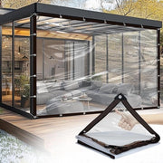 Dekzeil trasparente per esterno 2,5 x 4 m - Translucido, impermeabile, resistente ai raggi UV