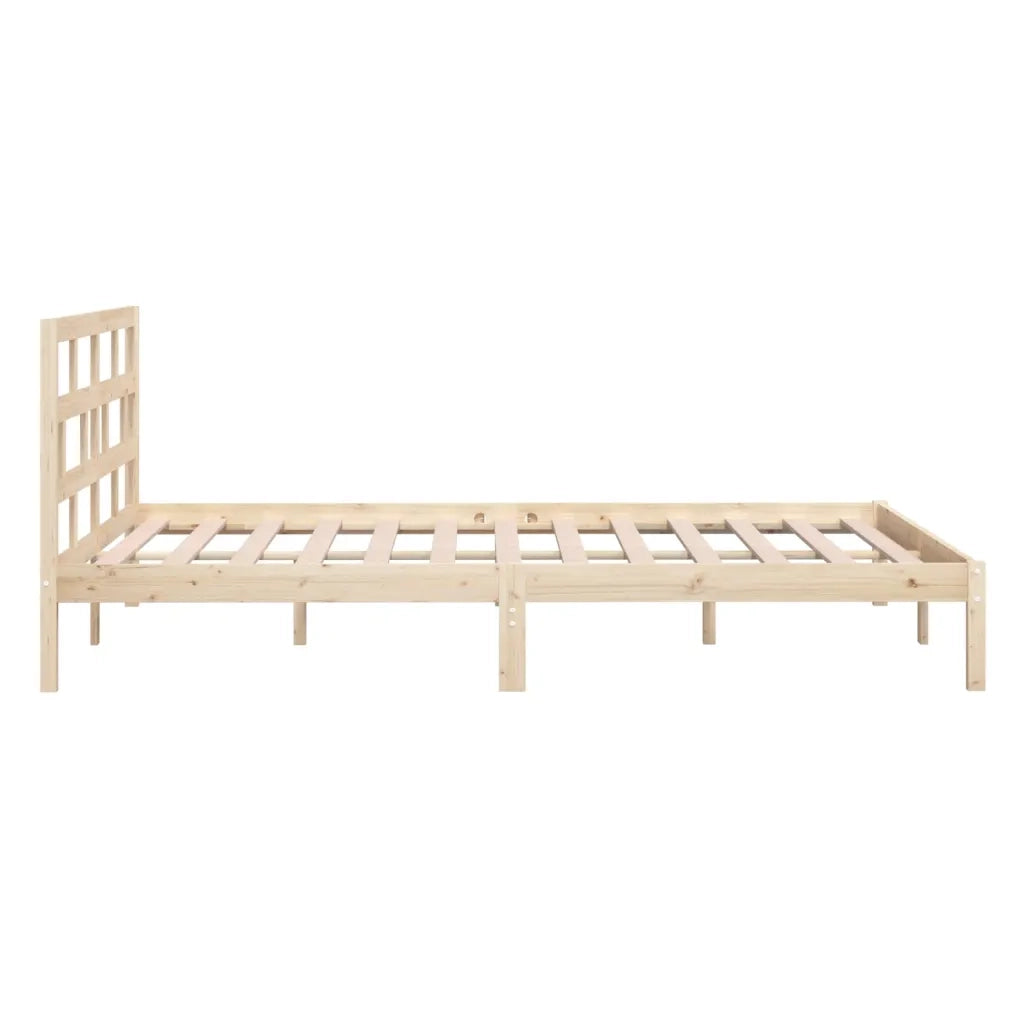 Giroletto-Struttura Letto in Legno Massello di Pino 140x200 cm 829981
