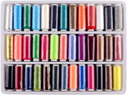 Set di filo a maglia - 39 pezzi in diverse colori per macchina da cucire o cucire a mano - 100 metri - set di filo a maglia assortito con termini di ricerca aggiuntivi.