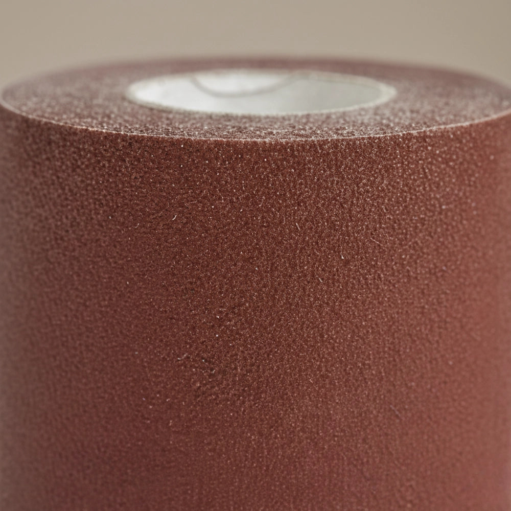 Carta abrasiva al corindone in rotolo per levigatura professionale 115 mm x 5 m *** formato grana 40 , confezione 1