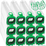 12 sacchi aspirapolvere per aspirapolvere Kobold VB100 FP100 VB 100 FP 100 con 2 filtri di protezione motore - sacchi aspirapolvere premium filtro sacchi di sostituzione stivale aspirapolvere compatibile con Kobold VB100 aspirapolvere a batteria